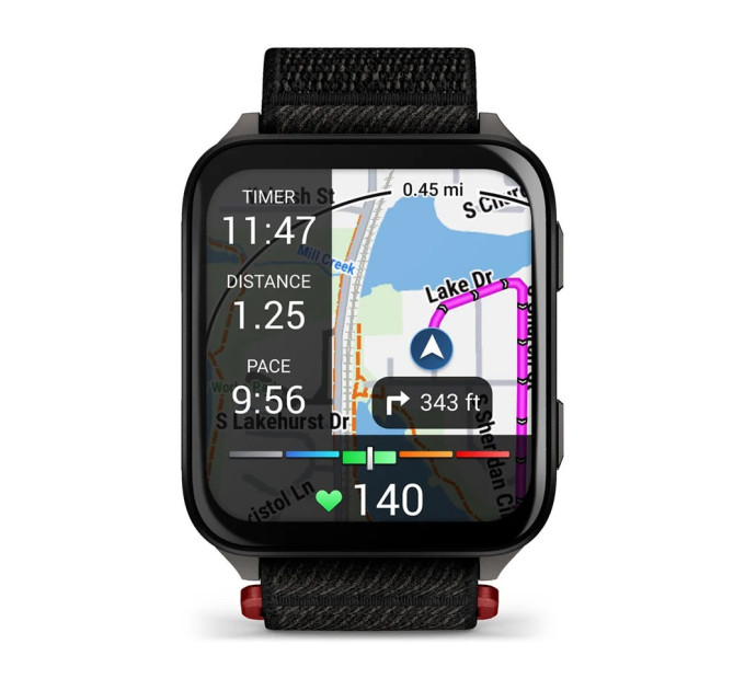 Garmin Смарт-годинник Garmin Venu X1 Black/Slate Titanium with Black Nylon (010-02980-13)