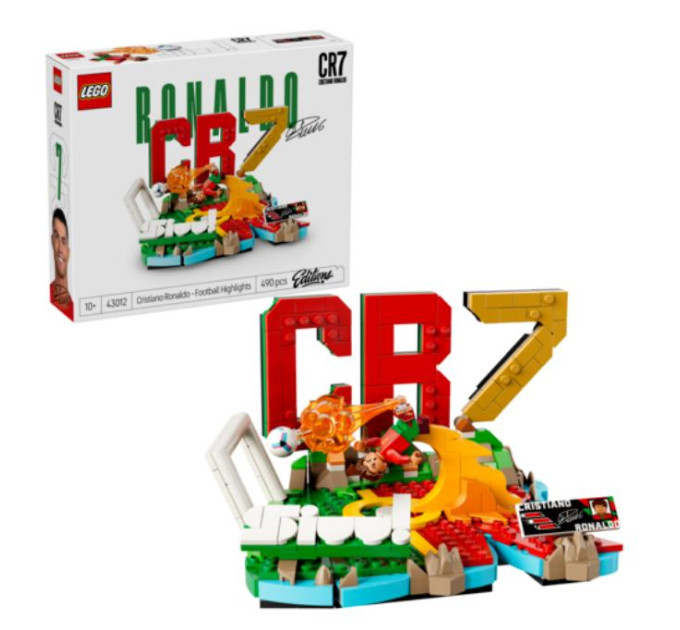 LEGO Конструктор LEGO Editions Football Кріштіану Роналду — найкращі моменти футбольних матчів