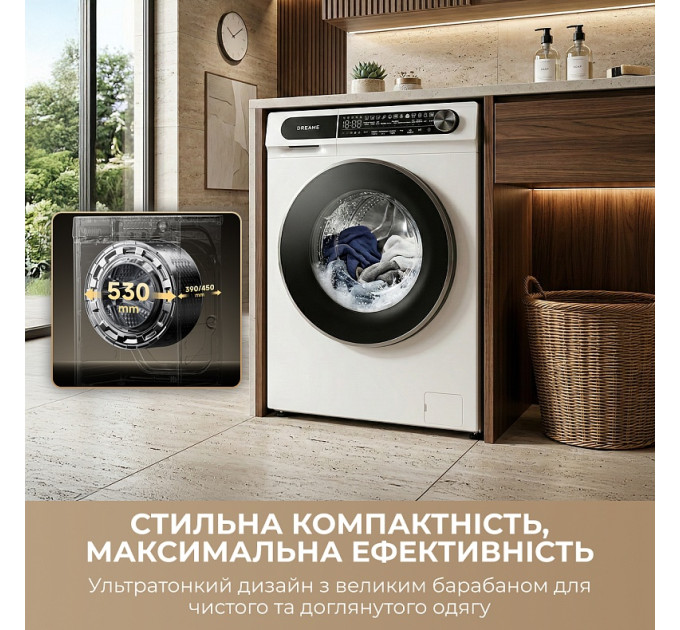 Dreame Пральна машина Dreame S8 (DWF08S50CA)