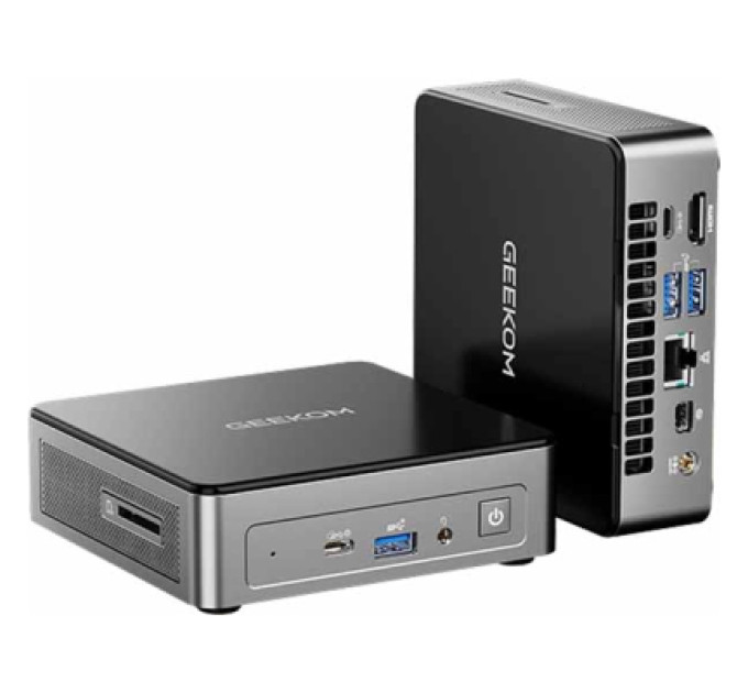 GEEKOM Комп'ютер GEEKOM Air12 Mini PC 2026 Edition / Pentium Gold 7505, 8, 512, WIN11Pro (GMAIR12PT7505 -8512-EU)