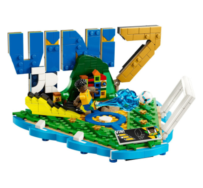 LEGO Конструктор LEGO Editions Football Вінісіус Жуніор — найкращі моменти футбольних матчів (43027)
