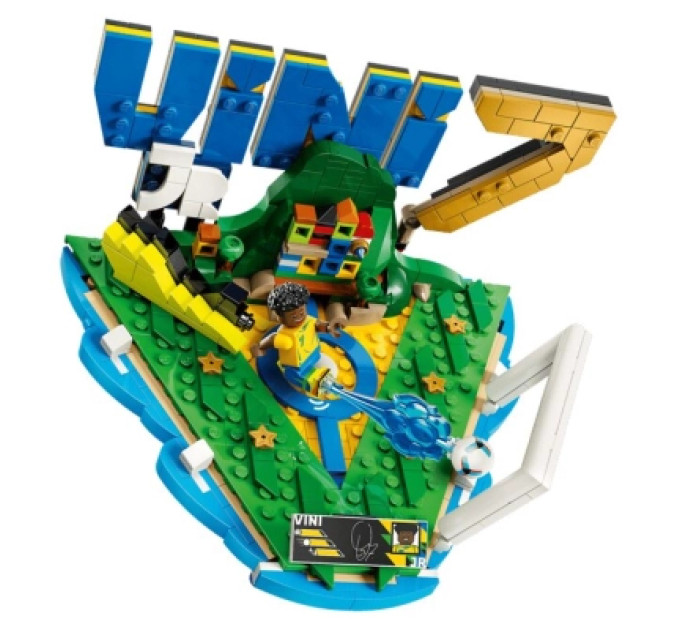 LEGO Конструктор LEGO Editions Football Вінісіус Жуніор — найкращі моменти футбольних матчів (43027)