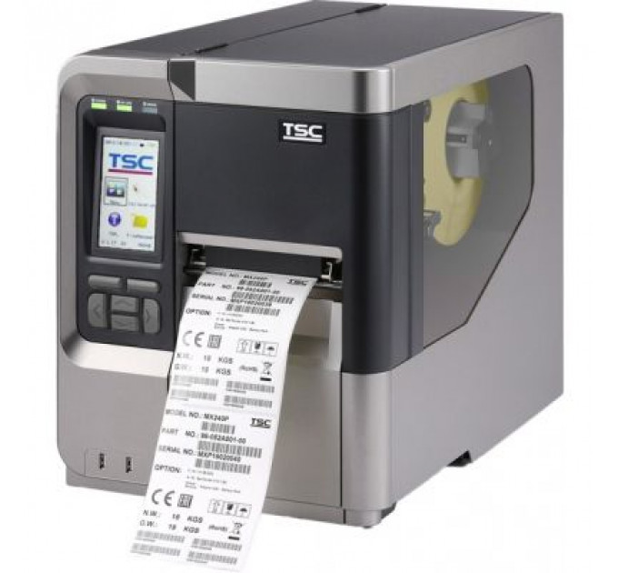 Принтер етикеток TSC MХ341P 300Dpi, USB, RS232, Ethernet, WiFI, Bluetooth (MX341P-A001-0002)