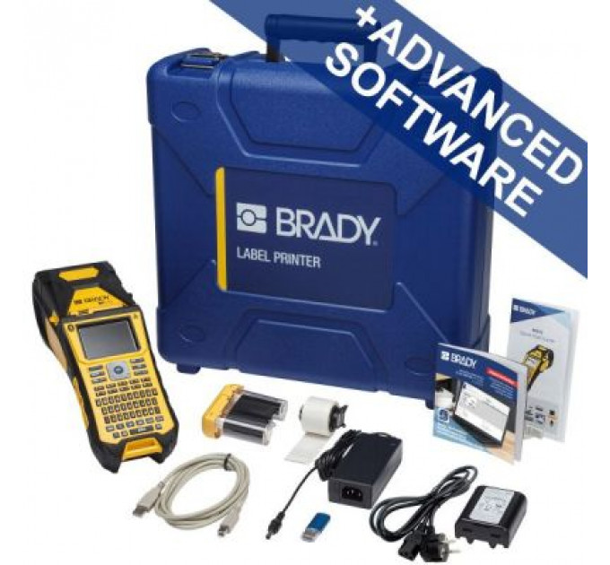 Принтер етикеток Brady M610 – CYRILLIC з Bluetooth і ПЗ Brady Workstation PWID Suite (317802)