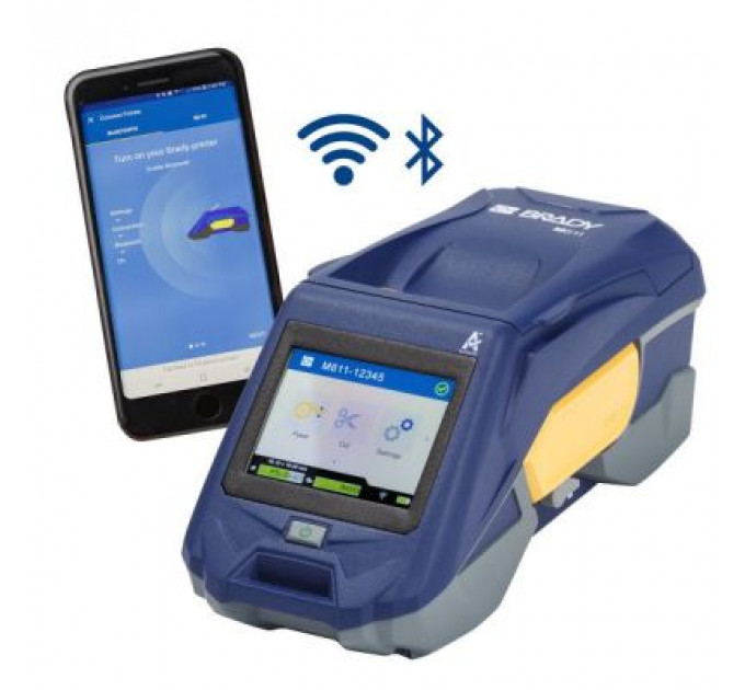 Принтер етикеток Brady M611-EU-BT-W WiFi, Базовий комплект + Базове ПЗ (317844)