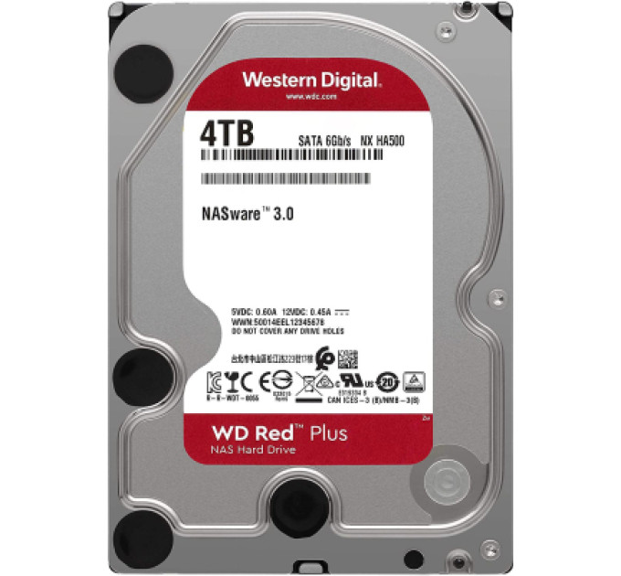 WD Жорсткий диск 3.5" 4TB WD (# WD40EFPX #)
