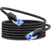 Ugreen Патч-корд 15м, S/FTP cat 7 RJ-45 COPPER black Ugreen (U_30799)