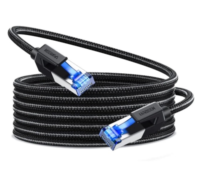 Ugreen Патч-корд 1.5м, S/FTP cat 7 RJ-45 COPPER black Ugreen (U_80430)