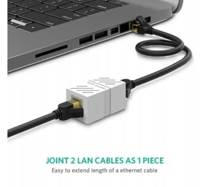 Ugreen Зрощувач RJ45 8P8C White Ugreen (U_20311)