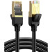 Ugreen Патч-корд 2м, F/FTP cat 7 RJ-45 black Ugreen (U_11269)