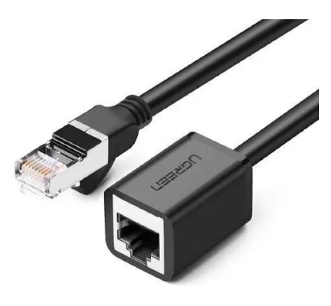 Ugreen Патч-корд 5м F/UTP cat 6 RJ-45 extension black Ugreen (U_11283)