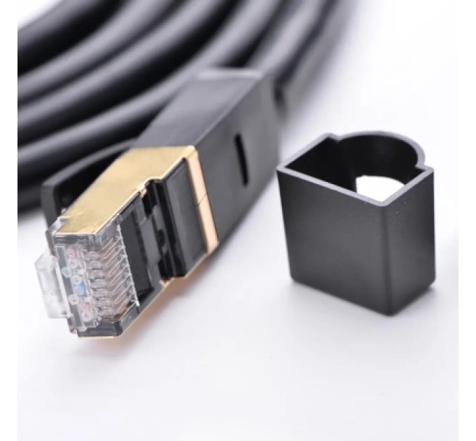 Ugreen Патч-корд 5м, F/FTP cat 7 RJ-45 black Ugreen (U_11271)