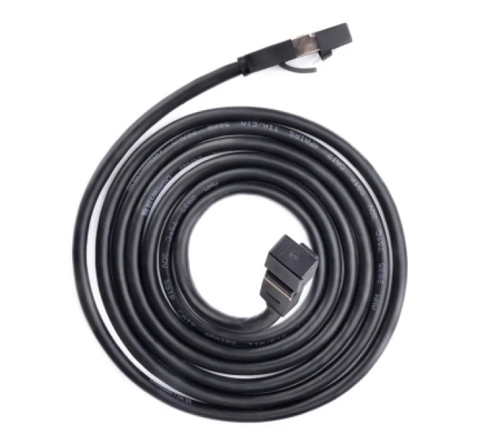 Ugreen Патч-корд 5м, F/FTP cat 7 RJ-45 black Ugreen (U_11271)