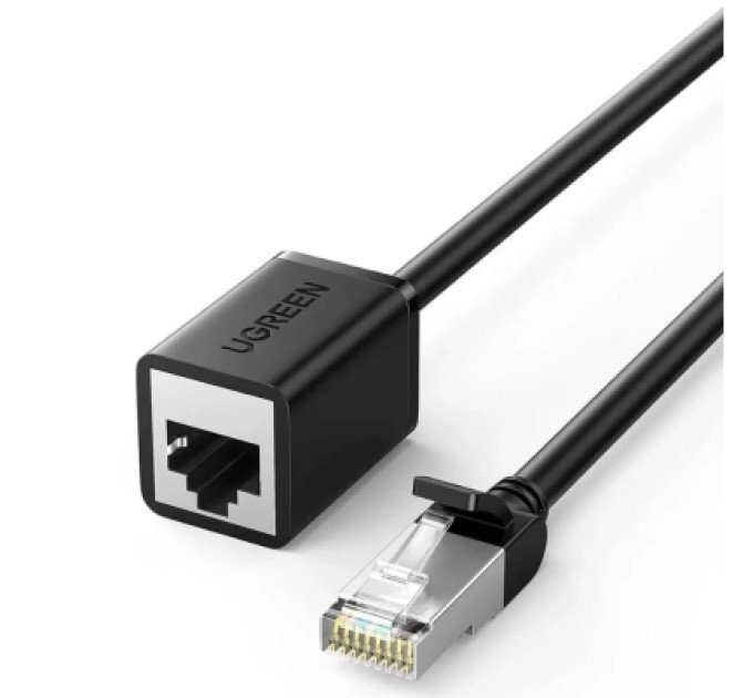 Ugreen Патч-корд 2м, F/UTP cat 6 RJ-45 extension black Ugreen (U_11281)