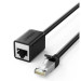 Ugreen Патч-корд 1м, F/UTP cat 6 RJ-45 extension black Ugreen (U_11279)