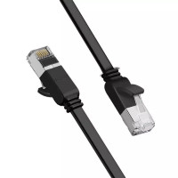 Патч-корд 5м, U/UTP cat 6 RJ-45 COPPER black Ugreen (U_50187)