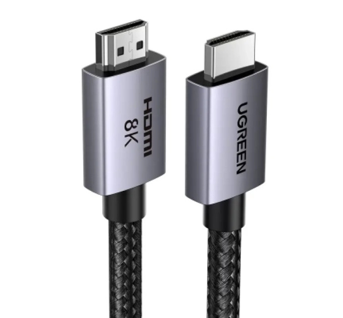 Ugreen Кабель мультимедійний HDMI M to HDMI M 2.0m 8K black Ugreen (25910)