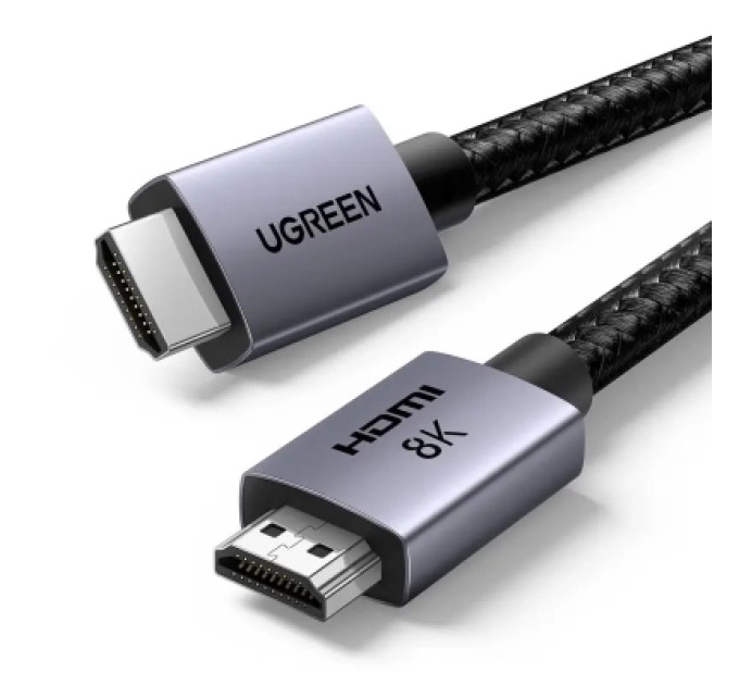 Ugreen Кабель мультимедійний HDMI M to HDMI M 1.0m 8K black Ugreen (25908)