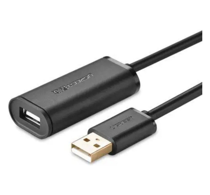 Ugreen Дата кабель USB 2.0 AM to AF 5.0m Active black Ugreen (10319)
