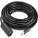 Ugreen Дата кабель USB 2.0 AM to AF 5.0m Active black Ugreen (10319)
