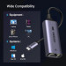 Ugreen Перехідник USB-C to RJ45 Ethernet 2500Mbps Ugreen (25052)