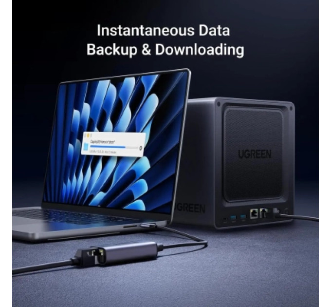 Ugreen Перехідник USB-C to RJ45 Ethernet 2500Mbps Ugreen (25052)