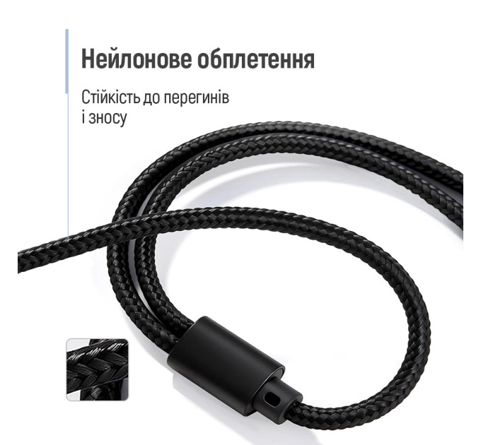 ColorWay Адаптер ColorWay 3.5 мм - 2х3.5 мм (F/M), 1 м, Black (CW-AD-J2MJ)
