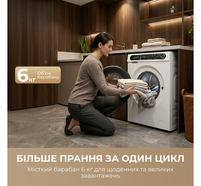 Dreame Пральна машина Dreame S6 (DWF06S30CA)