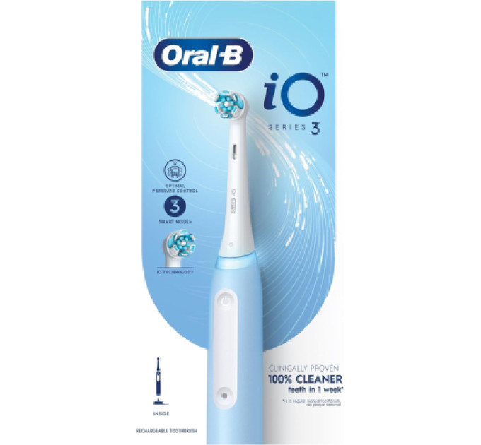 Oral-B Електрична зубна щітка Oral-B iOG3.1A6.0 Ice Blue