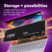 Crucial Твердотільний запам’ятовувальний пристрій накопичувач (SSD) G4 M.2 NVME 1TB TRAY P310 CT1000P310SSD8-T CRUCIAL