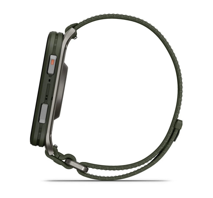 Garmin Смарт-годинник Garmin Venu X1 Moss Titanium with Moss Nylon (010-02980-23)