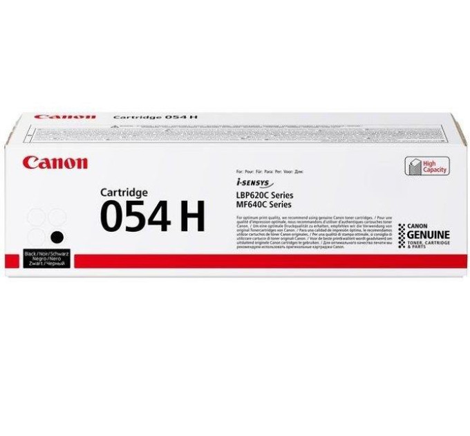 CANON supplies Картридж Canon 054H Black MF641/643/645, LBP-621/623 Black (3100 арк)