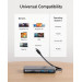 Anker USB-хаб Anker USB-C 8-в-1 Black (A83830A2)
