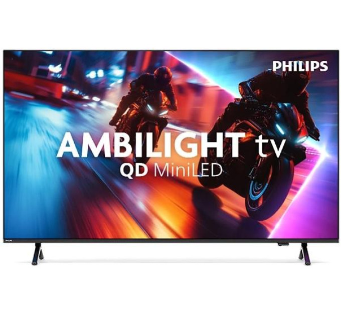 PHILIPS TV Телевізор 65" Philips MiniLED 4K 144Hz Smart Titan OS Black Ambilight