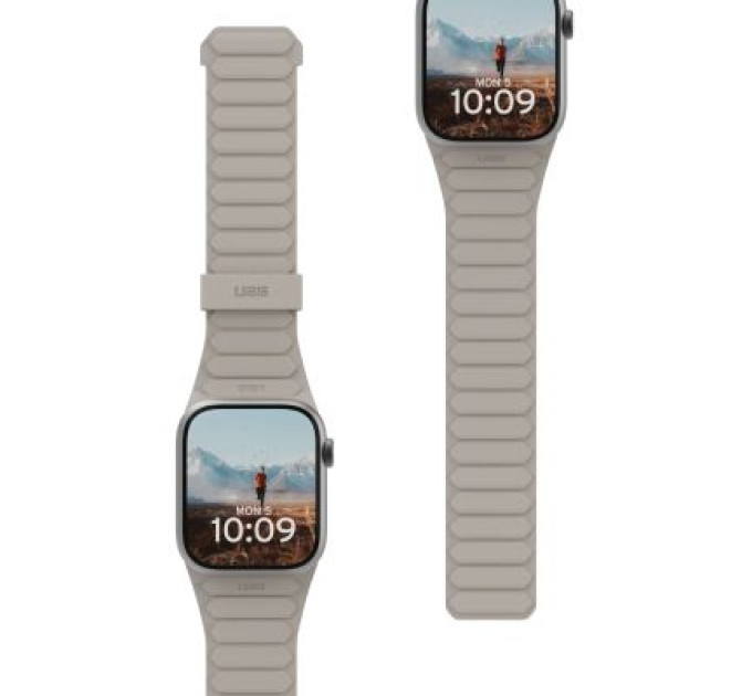 UAG Ремінець до смарт-годинника UAG для Apple Watch Ultra 2/Ultra-49-45-44-42mm, Pathfinder, Black/Titanium (194161114036)