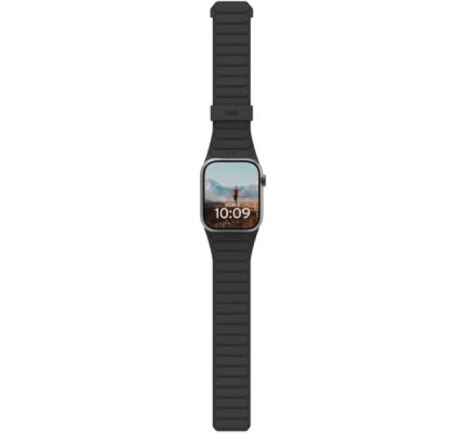 UAG Ремінець до смарт-годинника UAG для Apple Watch Ultra 2/Ultra-49-45-44-42mm, Pathfinder, Black/Titanium (194161114036)
