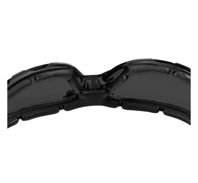 Neo Tools Захисні окуляри Neo Tools протиосколкові, клас захисту FT, резинові дужки, полікарбонат, темно сірий (97-522)