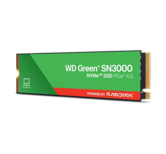 WD Накопичувач SSD M.2 2280 500GB Green SN3000 WD (WDS500G4G0E-00CPS0)