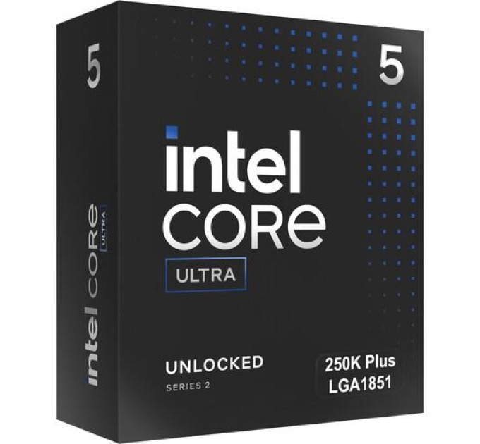 INTEL Центральний процесор Intel Core Ultra 5 250K PLUS 18C/18T 4.2GHz 30Mb LGA1851 125W Box