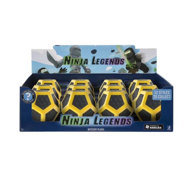 Roblox М'яка іграшка-сюрприз Roblox Micro Blind Plush Ninja Legends S2 в ас.