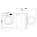 Indesit Пральна машина Indesit OMTWSA51052W