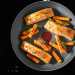 Tefal Сковорода Tefal Halo EUCALYPTUS, 24см, алюміній, бакеліт, сірий (G0160402)