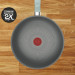 Tefal Сковорода Tefal Halo EUCALYPTUS, 26см, алюміній, бакеліт, сірий (G0167702)