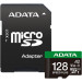 ADATA Карта пам'яті ADATA 128GB microSD class 10 UHS-I U3 V30 A2 Speed Plus (UD128GUI3V30A2SP-RA1)