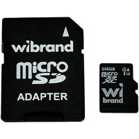 Карта пам'яті Wibrand 256GB microSD class 10 UHS-I U3 (WICDHU3/256GB-A)
