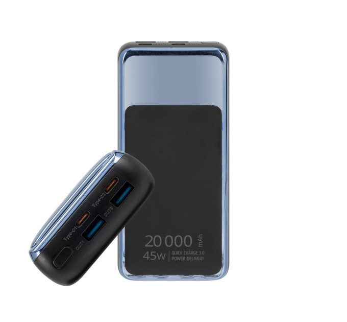 RivaCase Універсальна мобільна батарея Rivacase Rivapower 20000mAh Black (VA1075)