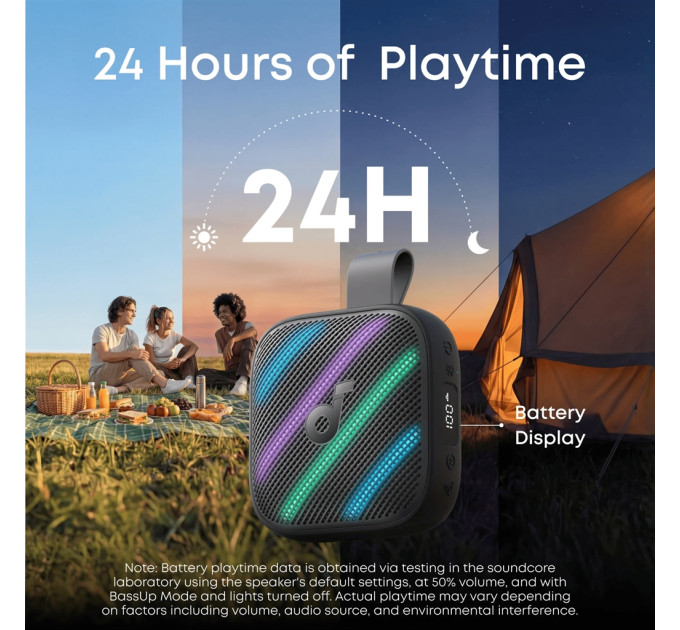Anker Акустична система Anker SoundCore Boom Go 3i Black (D5103010)