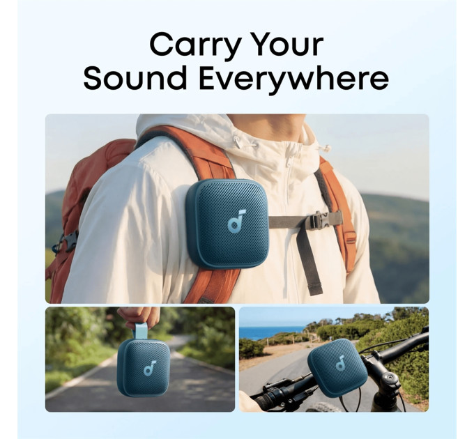 Anker Акустична система Anker SoundCore Boom Go 3i Blue (D5103030)