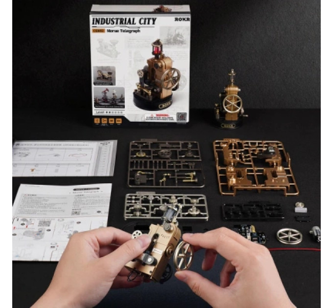 Robotime Конструктор Robotime Rokr 3D Морський телеграф (CGM02)
