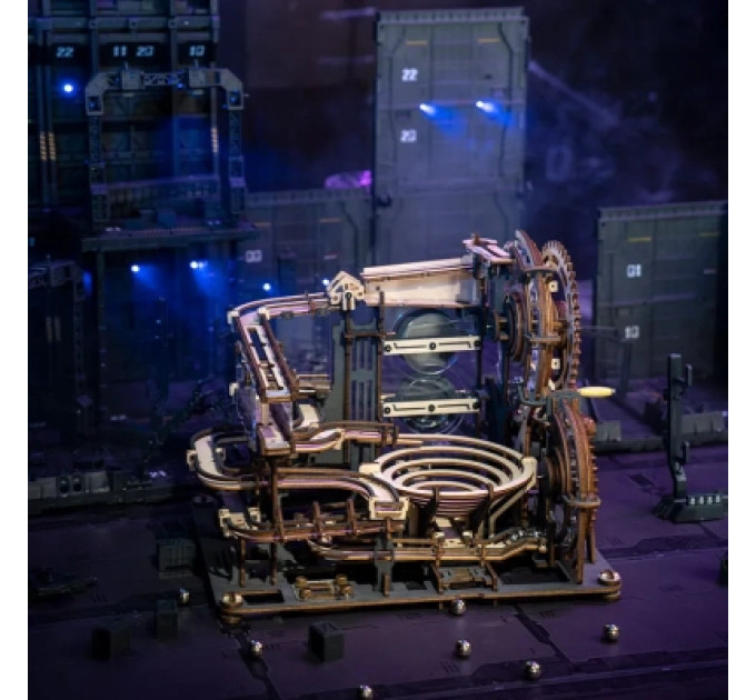 Robotime Конструктор Robotime Rokr дерев'яний 3D Мармурове нічне місто (LGA01)